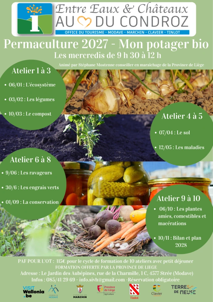Affiche formation permaculture 2027